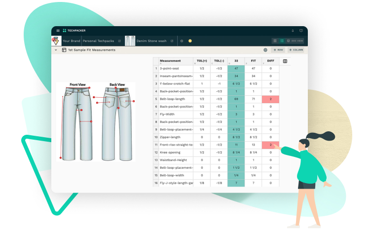 Building a factory-ready Tech Pack in Techpacker