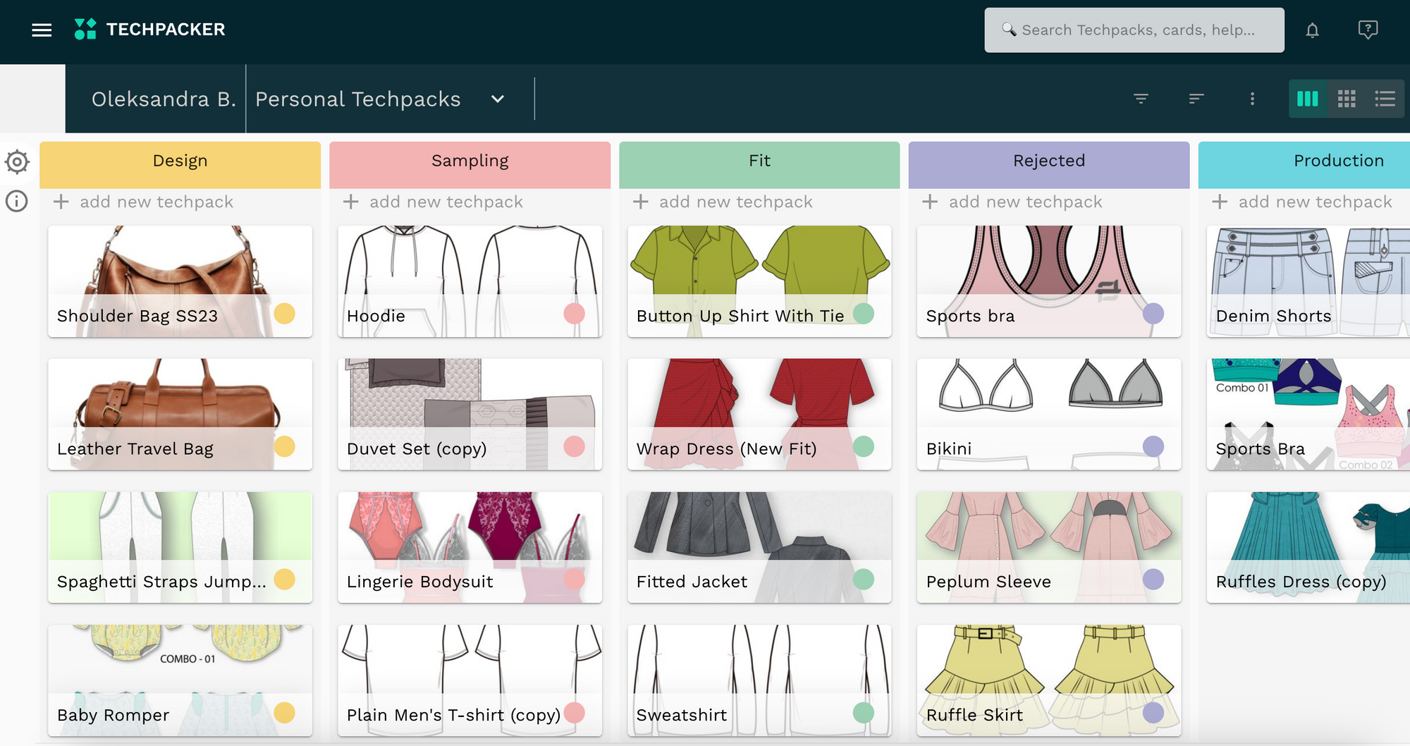 Keep track of your product development