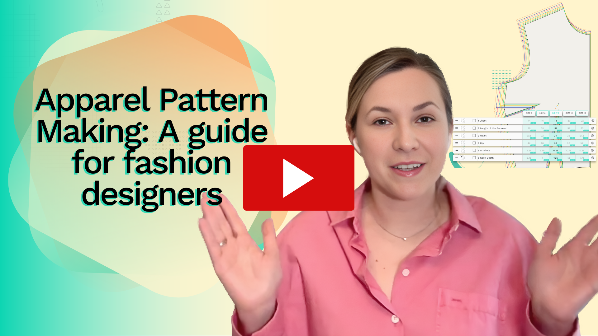 Video on Apparel pattern making