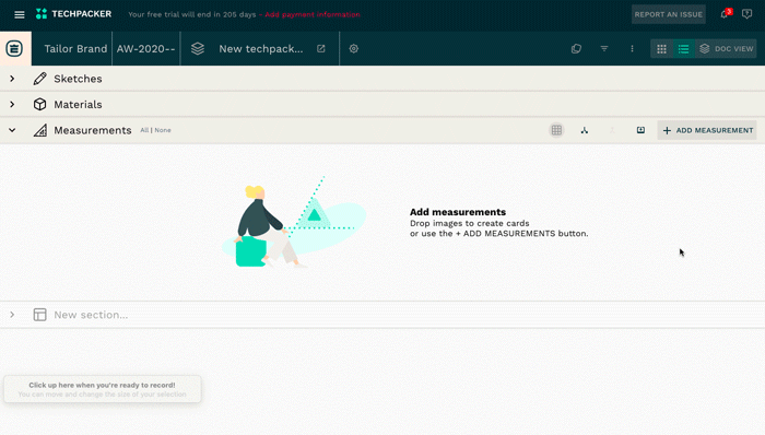 Re-using the measurements library